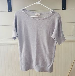Silver sweater